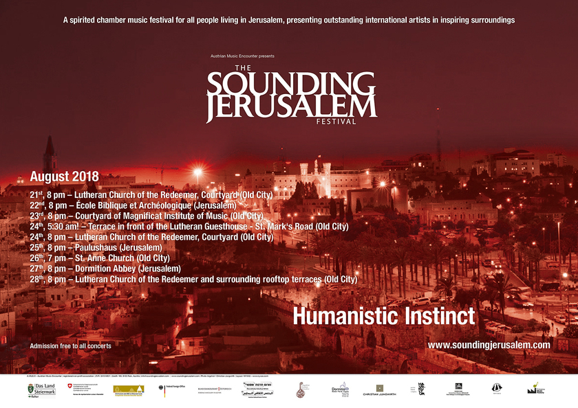 Sounding Jerusalem 2018