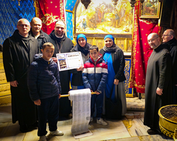 Weihnachtsaktion 2023: Spendenübergabe an Hogar Ninos Dios/Bethlehem