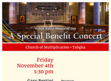 A Special Benefit Concert in Tabgha