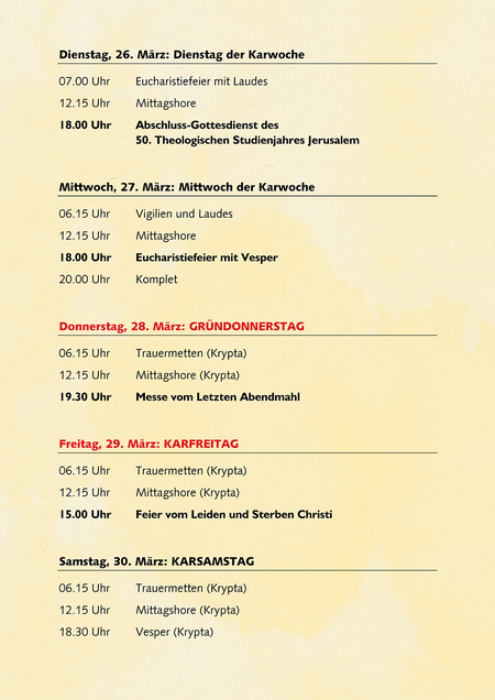 Ostern 2024 in der Dormitio (2/4)
