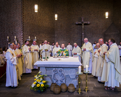 Primiz von Pater Josef in Dormagen und Gemeindefest (Foto: Hans-Rolf Conrad).