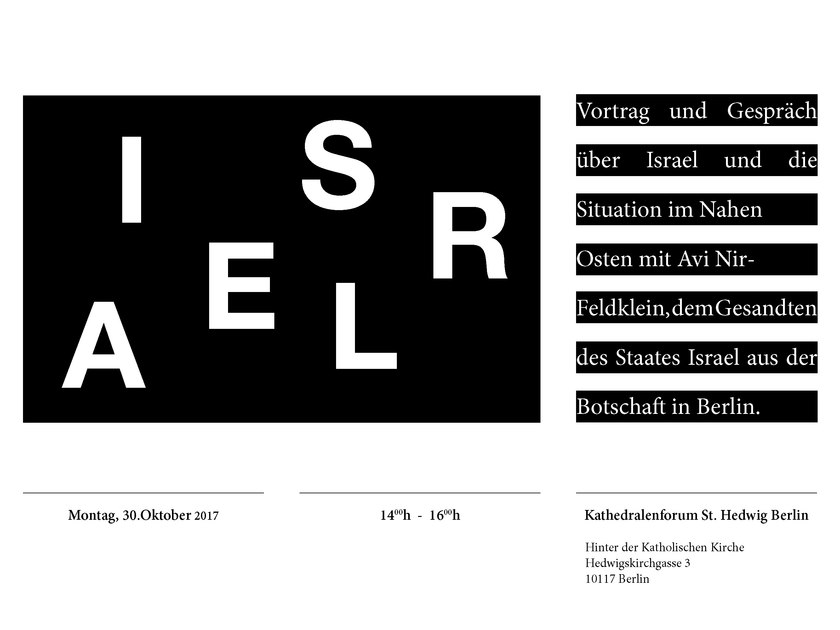 Gespräch mit Avi Nir-Feldklein