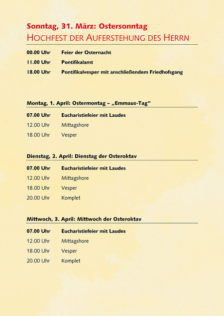 Ostern 2024 in der Dormitio (3/4)