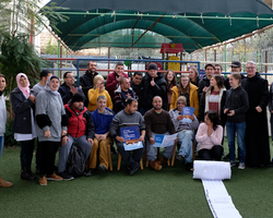 Besuch und Spendenübergabe beim Al Basma Centre.