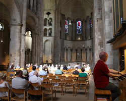 Primizmesse von Pater Josef in Groß St. Martin/Köln (Bildrechte bei Markus M. Brandt/Seminar St. Lambert)