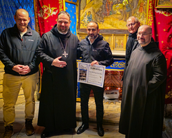 Weihnachtsaktion 2023: Spendenübergabe an Holy Child Program/Beit Sahour