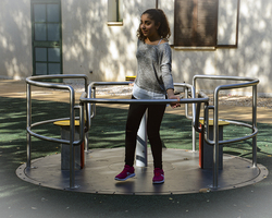 Zum Brotvermehrungsfest wurde der Spielplatz schon inoffiziell eingeweiht.