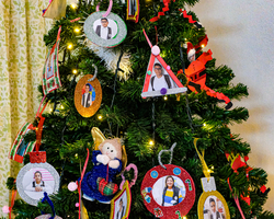 Besuch und Spendenübergabe beim Holy Child Program.