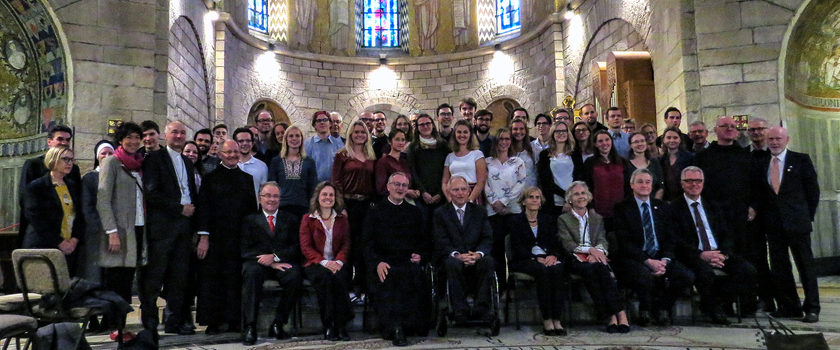 Besuch von Dr. Wolfgang Schäuble in der Dormitio.