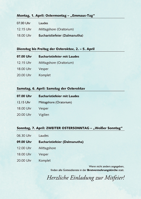 Ostern 2024 in Tabgha (3/3)