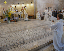 Eucharistiefeier: Die große Danksagung.