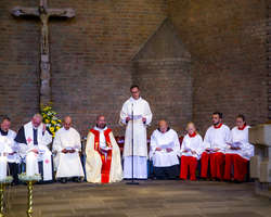 Primiz von Pater Josef in Dormagen und Gemeindefest (Foto: Hans-Rolf Conrad).