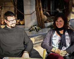 Die Koordination der Aktion lag bei Bruder Natanal und Volontärin Luise.