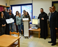 Die Al-Sharooq-School gehört zu den Stammgästen des Beit Noah in Tabgha.