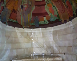 Seitenaltar mit den Ahnherren Christi (6. Dezember 2018).