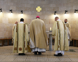 Liturgischer Einzug.
