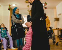 Zu Gast im Kinderheim 'Hogar Niño Dios'.