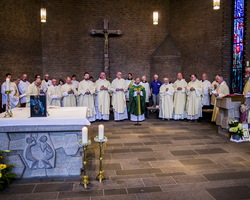 Primiz von Pater Josef in Dormagen und Gemeindefest (Foto: Hans-Rolf Conrad).