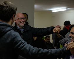 Besuch und Spendenübergabe beim Al Basma Centre.