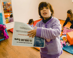 Zu Gast im Kinderheim 'Hogar Niño Dios'.