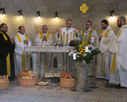 Beim Eucharistischen Hochgebet..