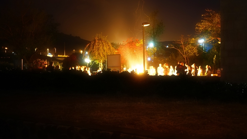 Frühling in Galiläa &#150; Feier des Österliche Triduums: Osternacht (© Sebastian Heide).