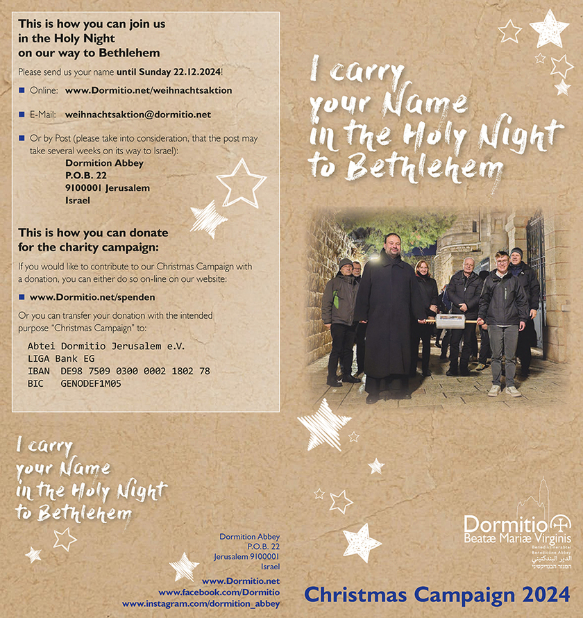 Weihnachtsaktion 2024 - Flyer ENGLISCH (pdf)