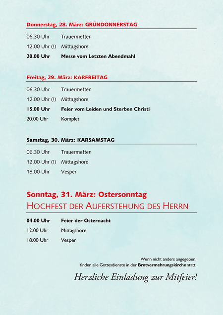 Ostern 2024 in Tabgha (2/3)