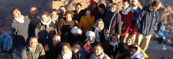 Participants in the Study Year on an excursion