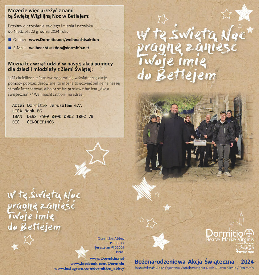 Weihnachtsaktion 2024 - Flyer POLNISCH (pdf)