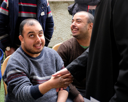 Besuch und Spendenübergabe beim Al Basma Centre.